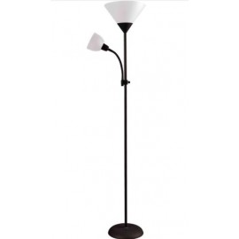 Lexi Lighting-Georgia Mother and Child Floor Lamp – Black & White